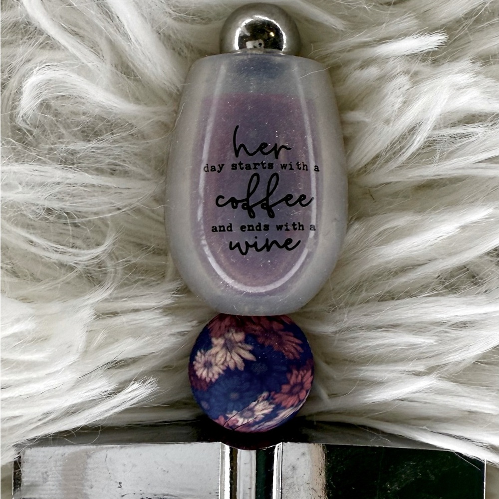 ☕️ “Her day starts with a coffee and ends with a wine” 🍷 Handmade Corkscrew